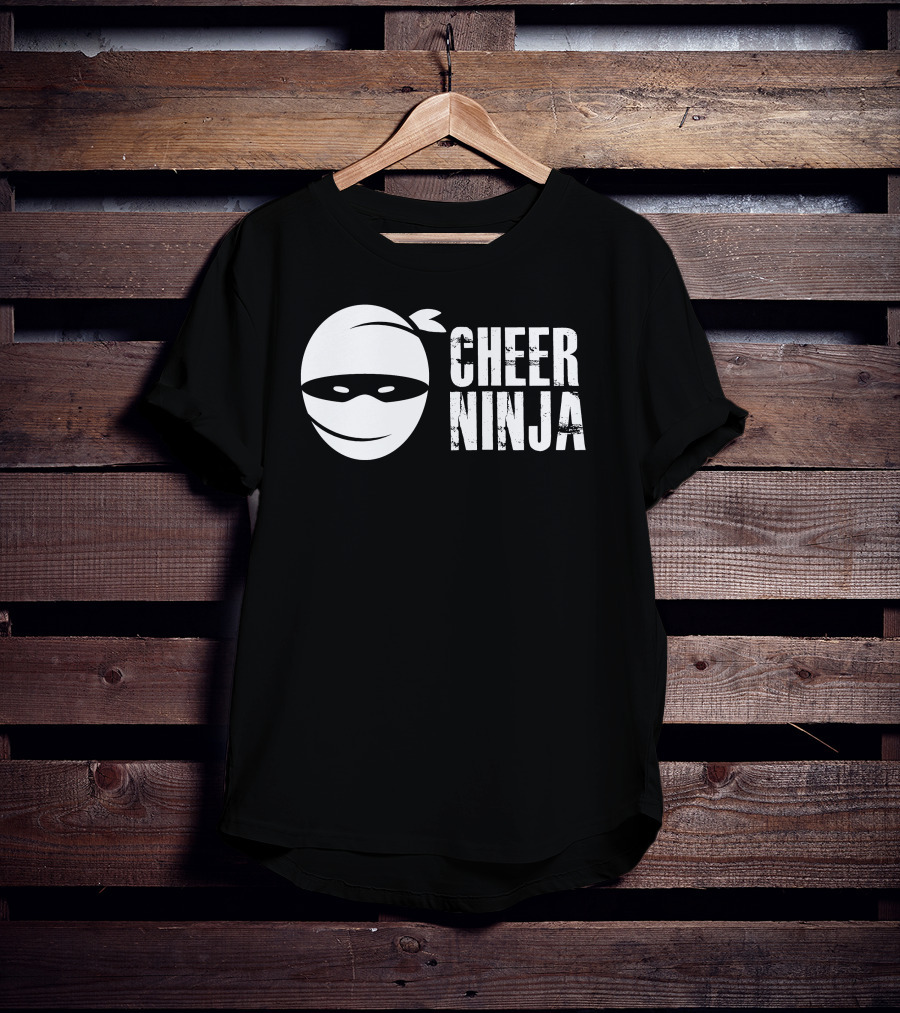 Cheer Ninja Masked Emblem T-Shirt