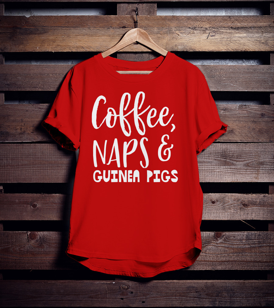 Coffee Naps And Guinea Pigs Relaxation Essentials T-Shirt