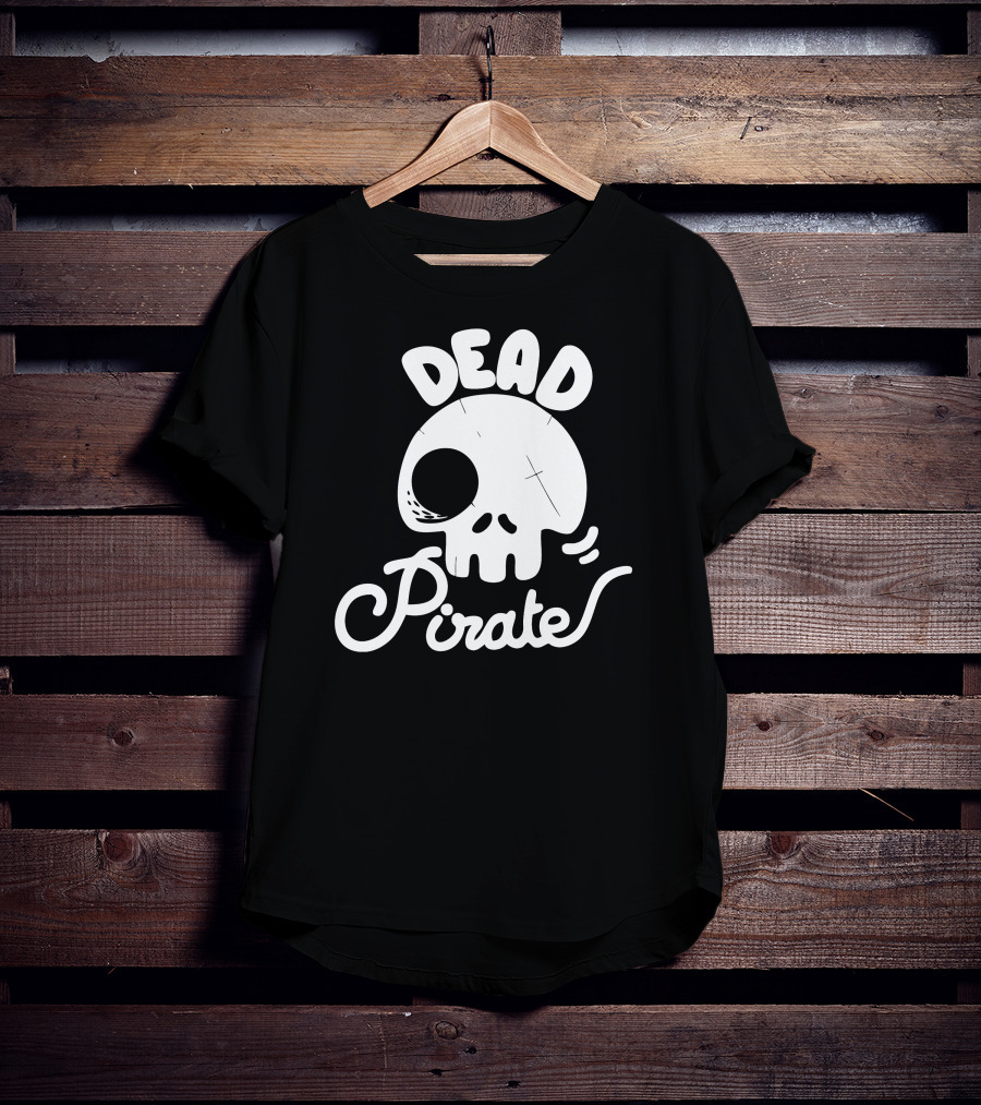 DEAD PIRATE Skull T-Shirt