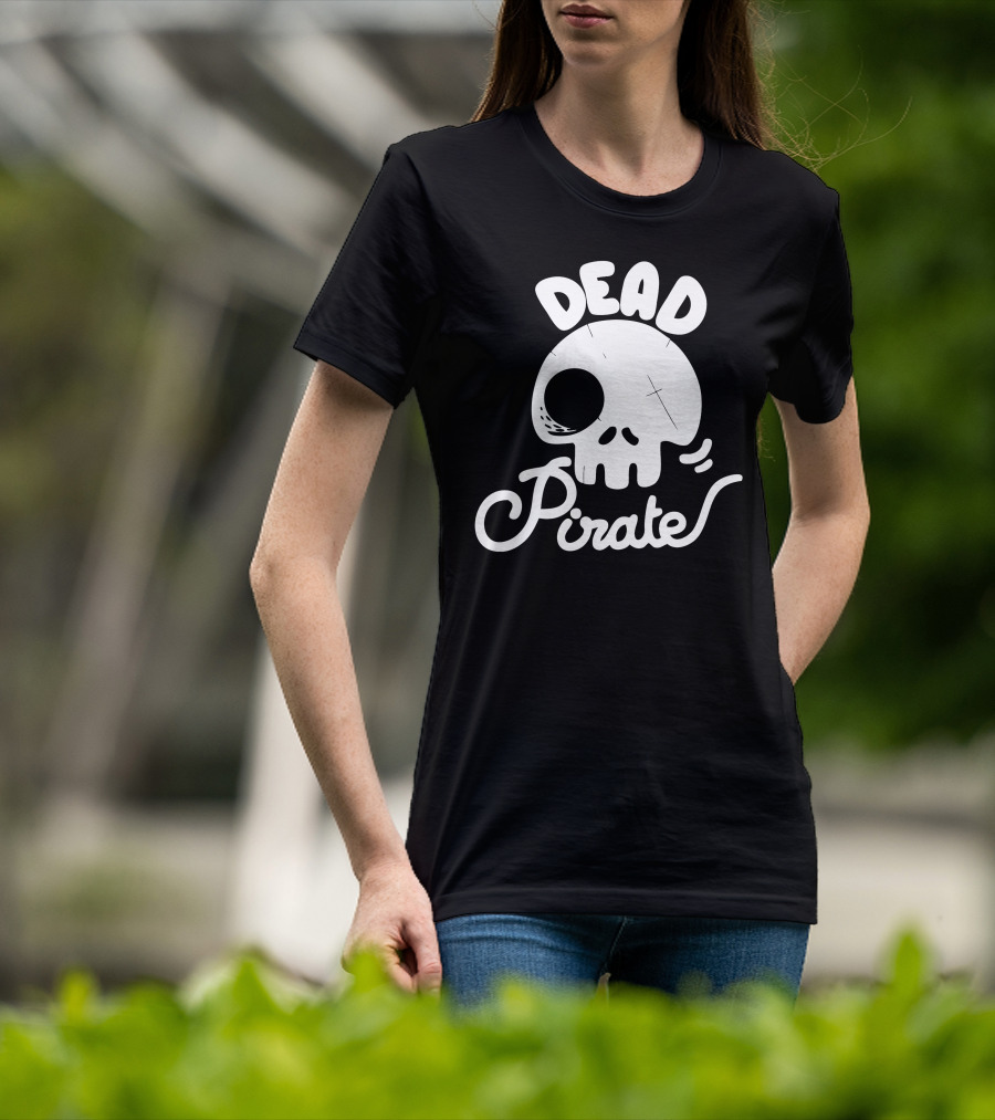 DEAD PIRATE Skull T-Shirt