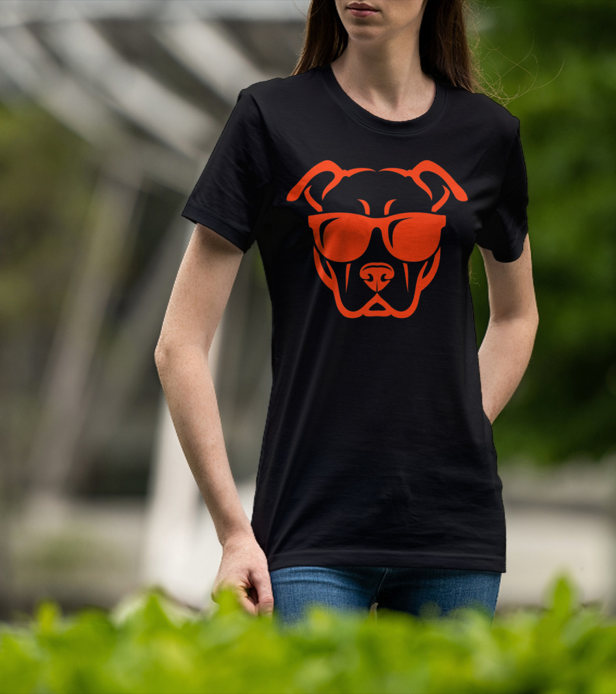 Dawg Pound Dog Face Sunglasses T-Shirt