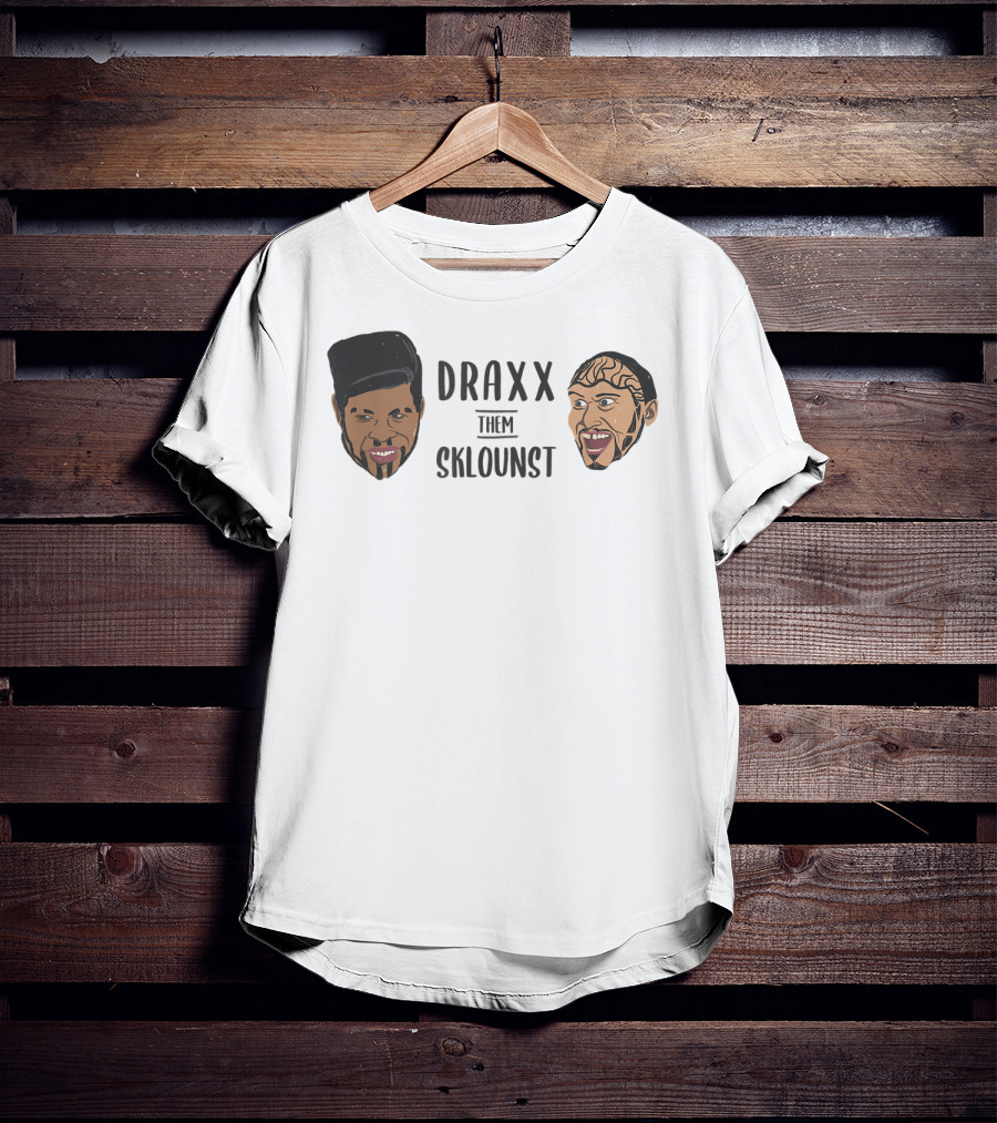 Draxx Them Sklounst Illustrated Faces T-Shirt