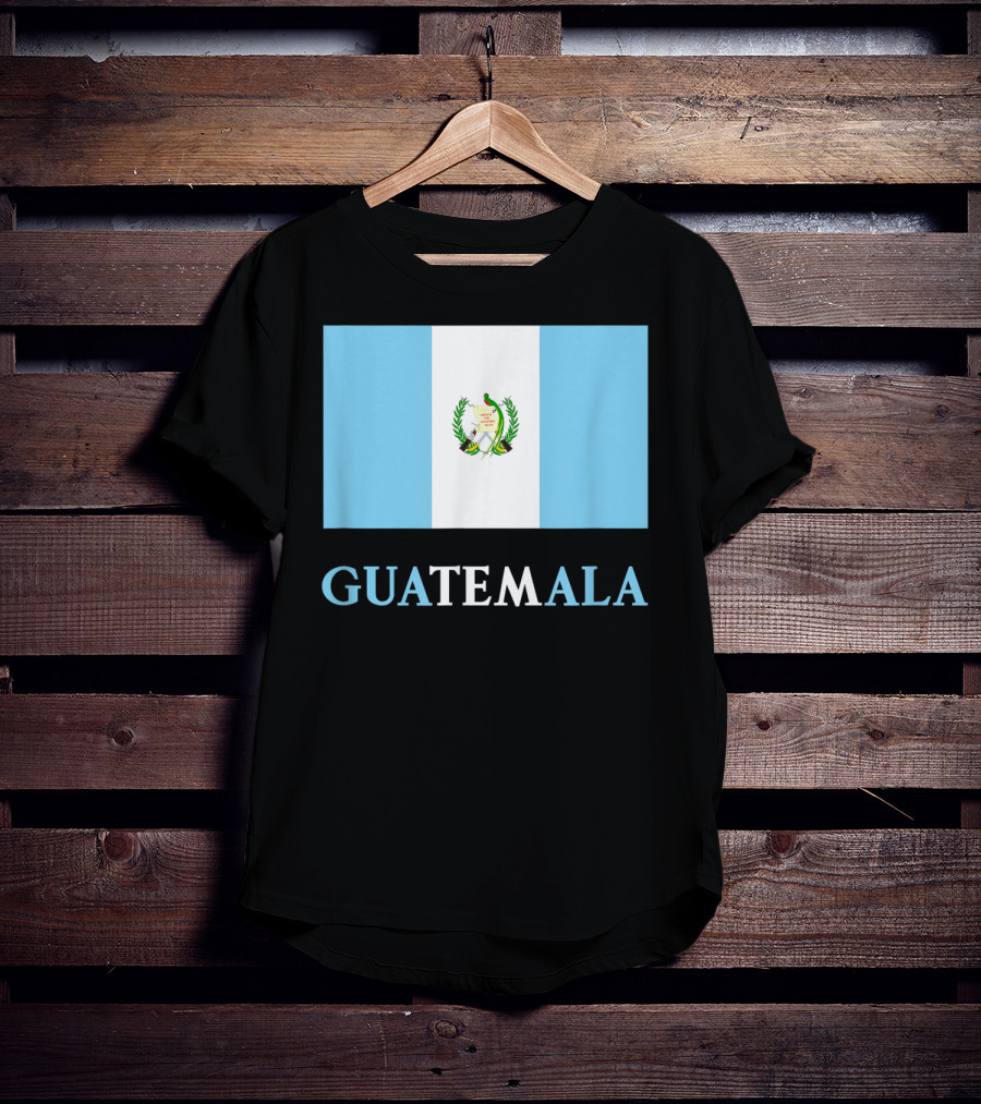 Guatemala Flag Bandera Guatemalteca Guatemala T-Shirt