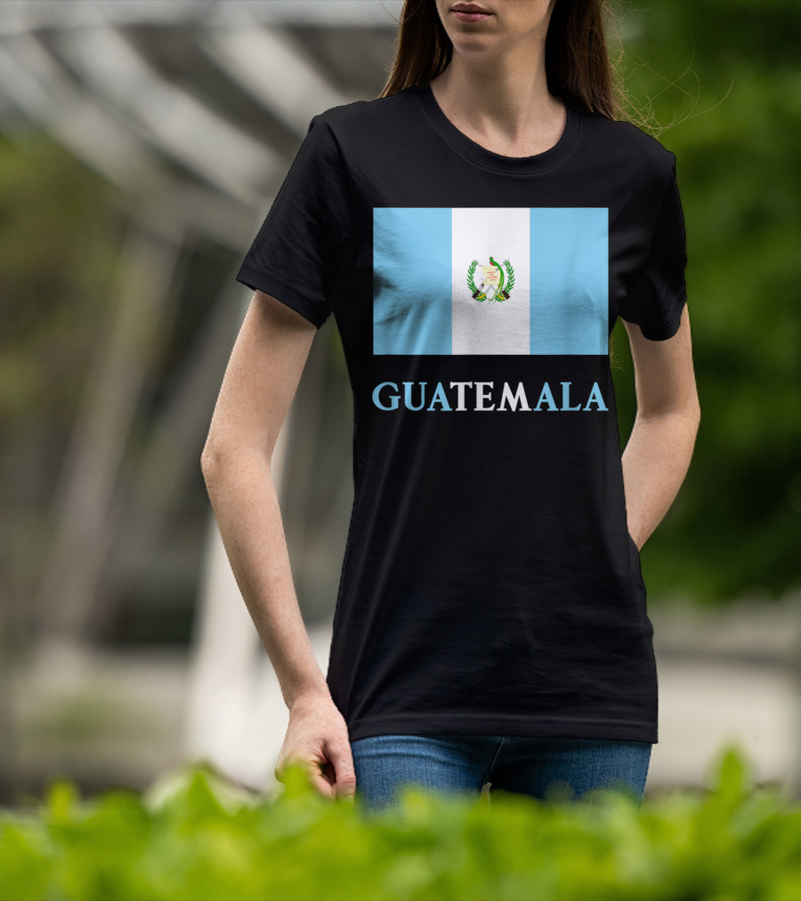 Guatemala Flag Bandera Guatemalteca Guatemala T-Shirt