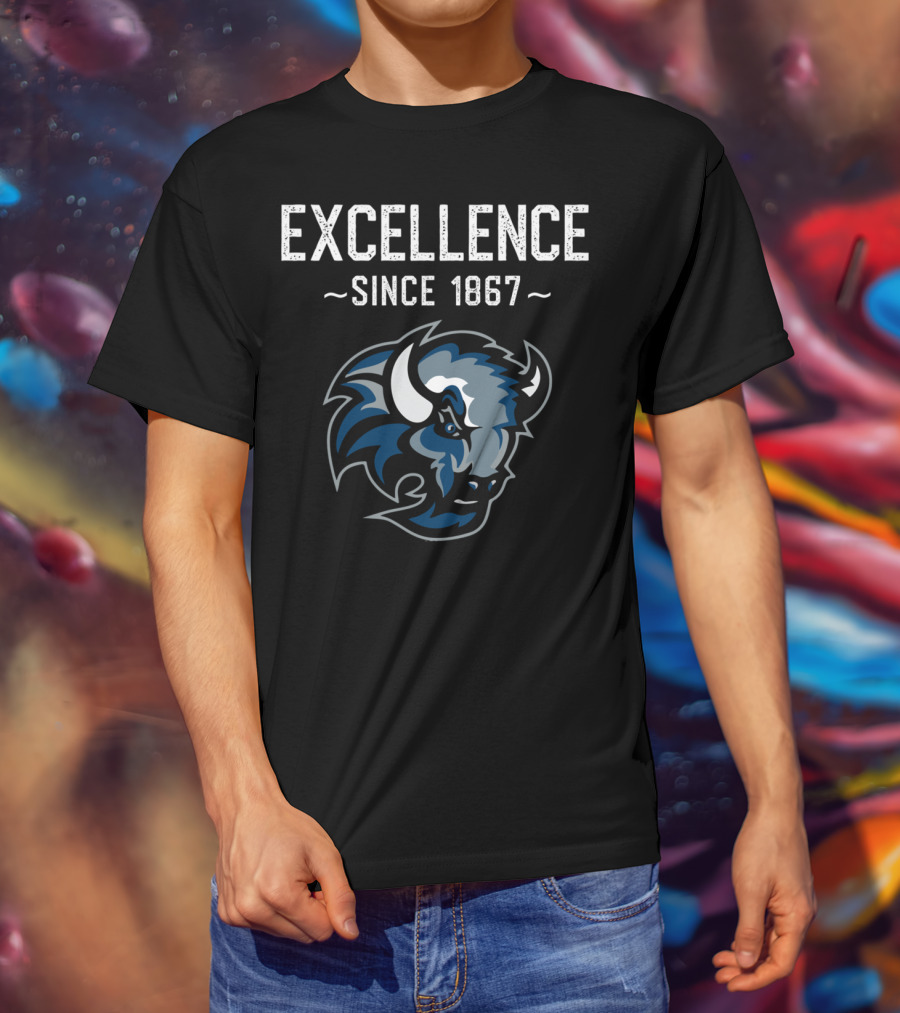 Excellence Since 1867 Bison Pride T-Shirt