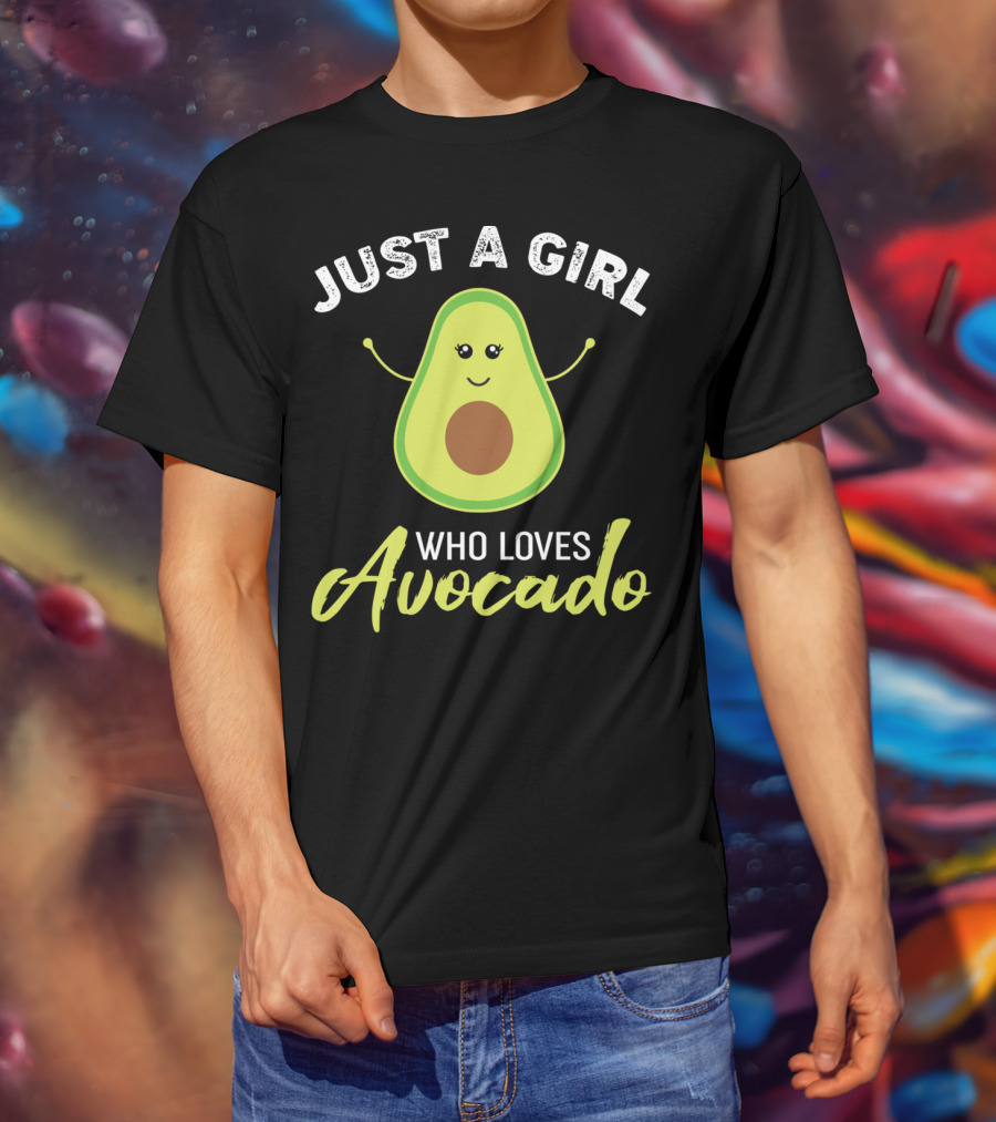 Just A Girl Who Loves Avocado T-Shirt
