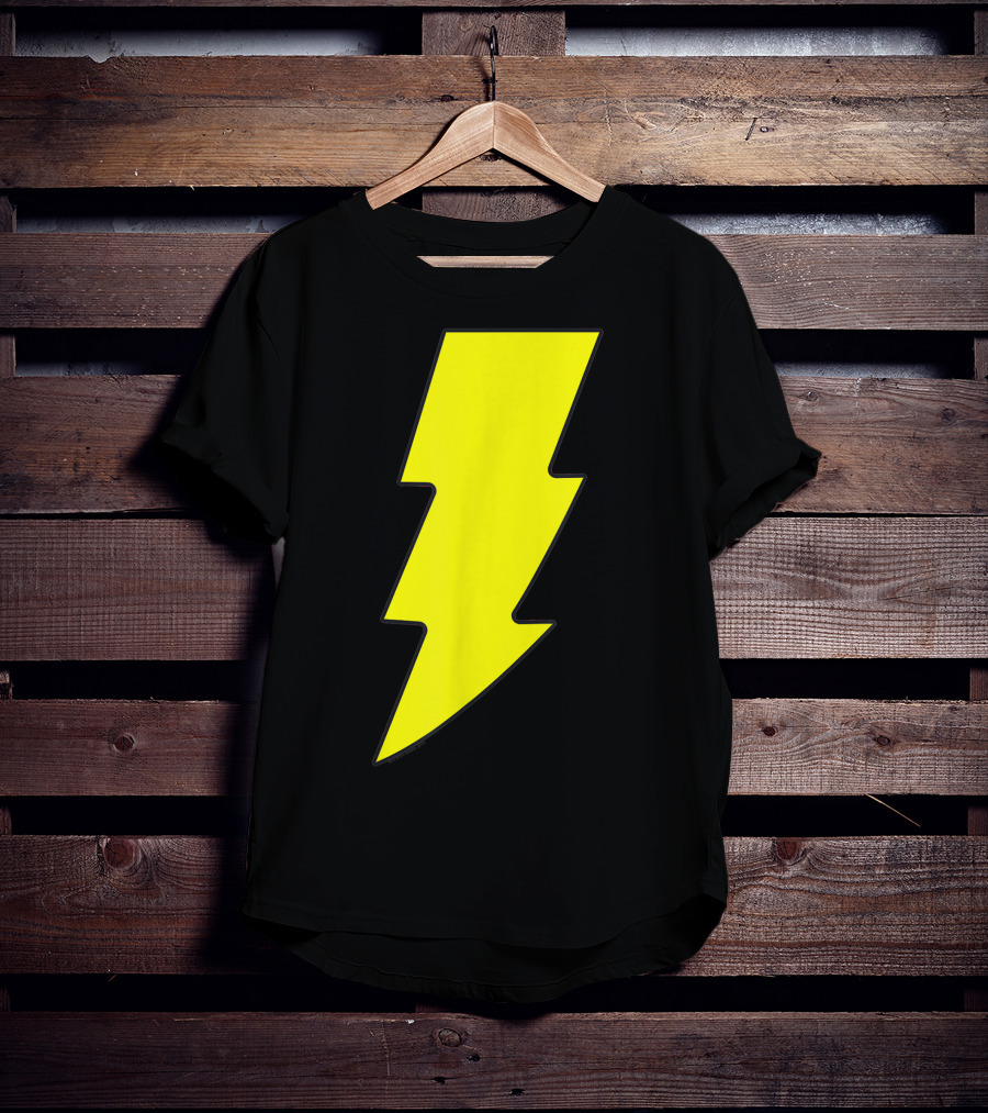Shazam Lightning Bolt T-Shirt