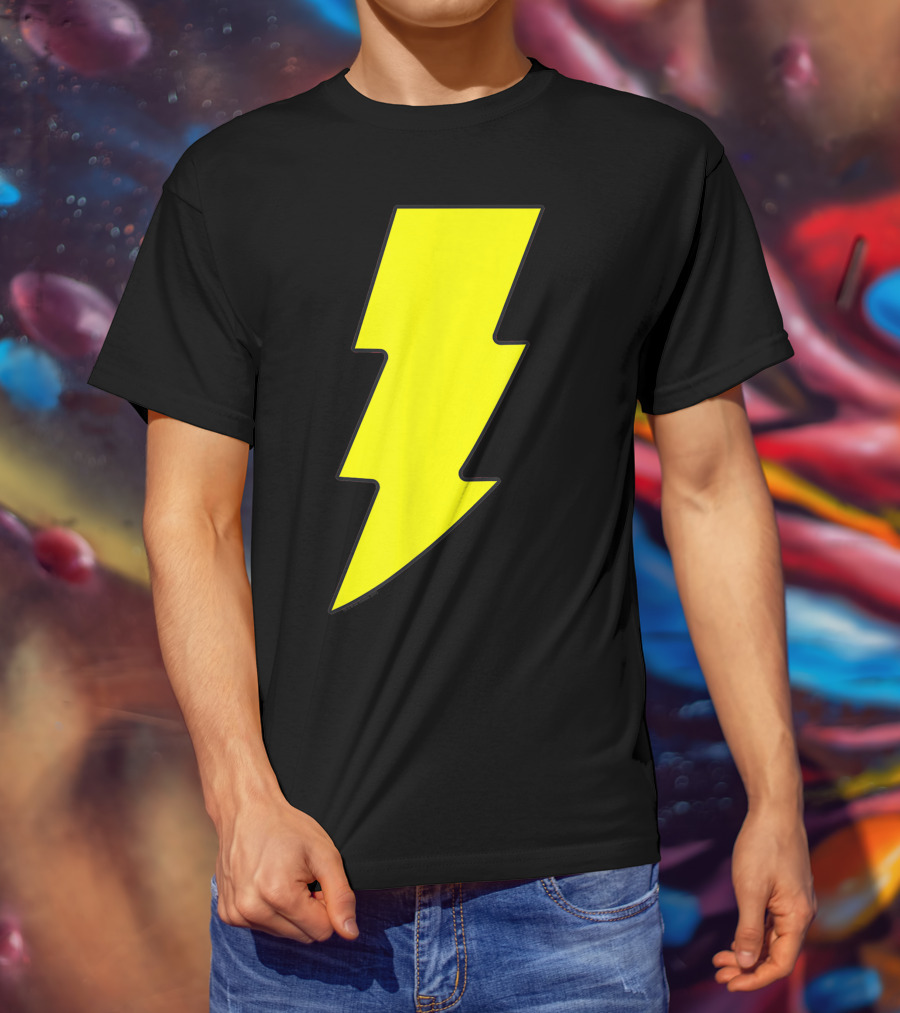 Shazam Lightning Bolt T-Shirt
