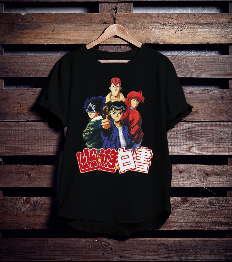 Yuyu Hakusho Anime Team Characters T-Shirt