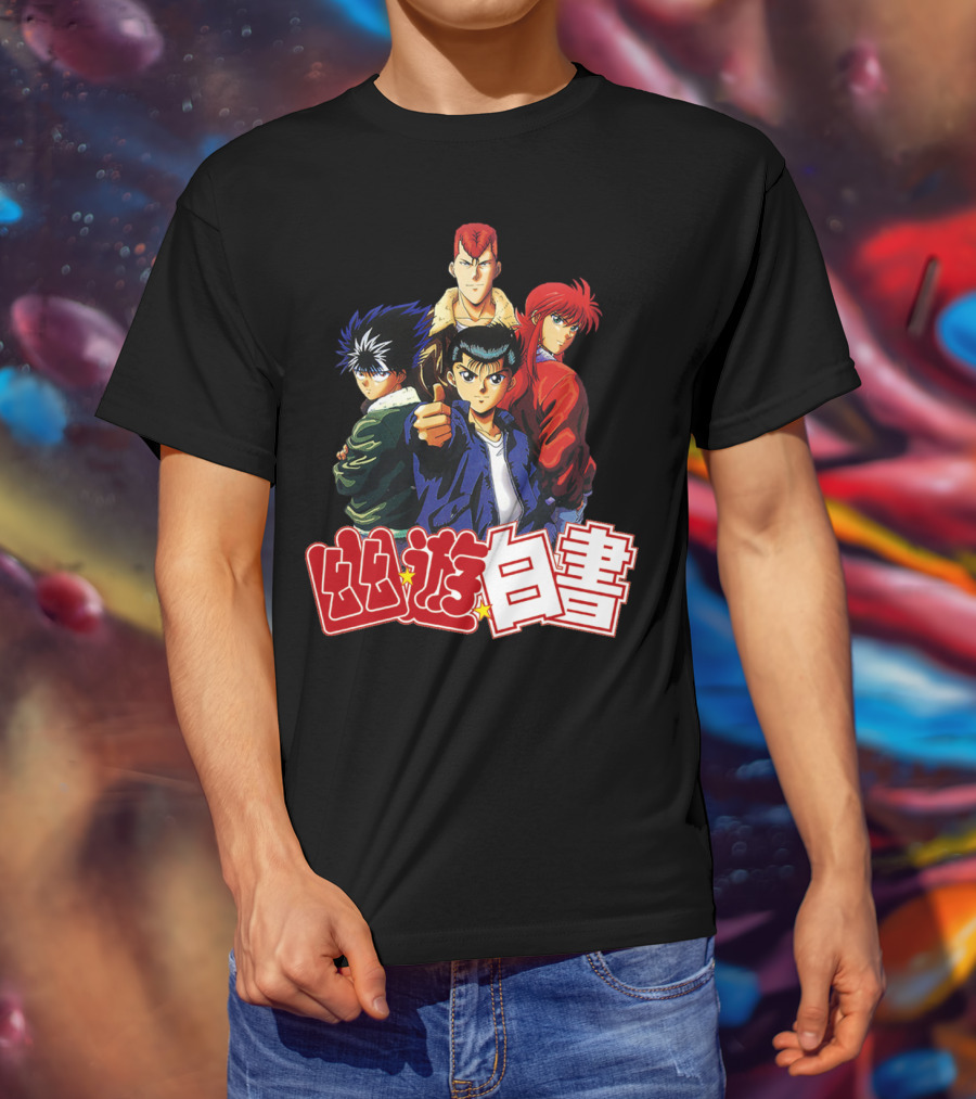 Yuyu Hakusho Anime Team Characters T-Shirt