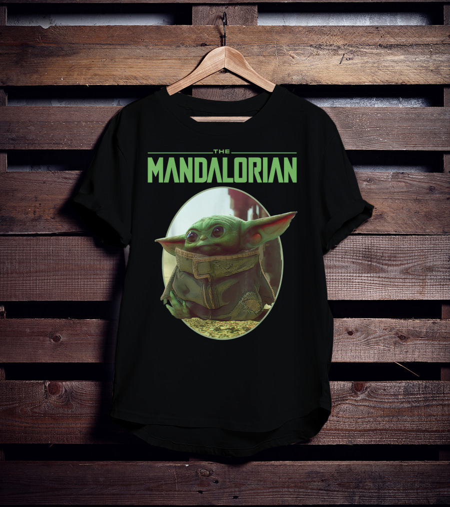 The Mandalorian The Child Star Wars Circle T-Shirt