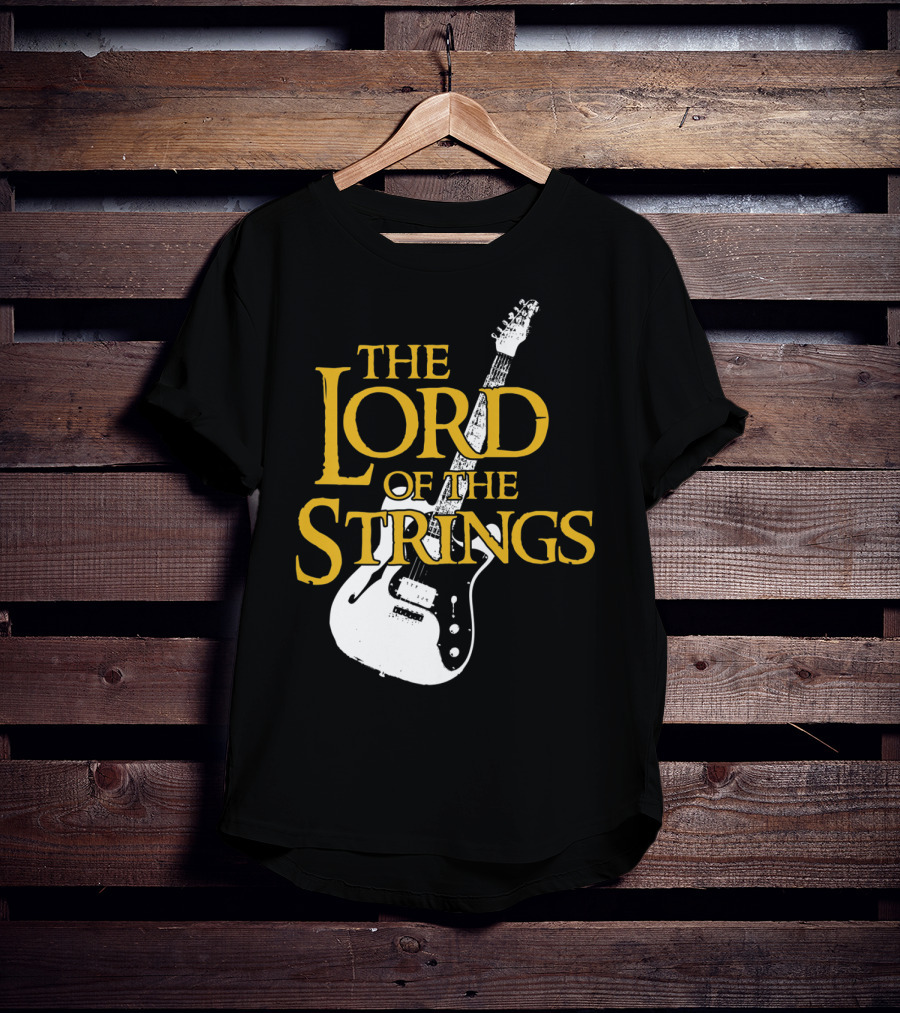 The Lord Of The Strings Electric Guitar T-Shirt
