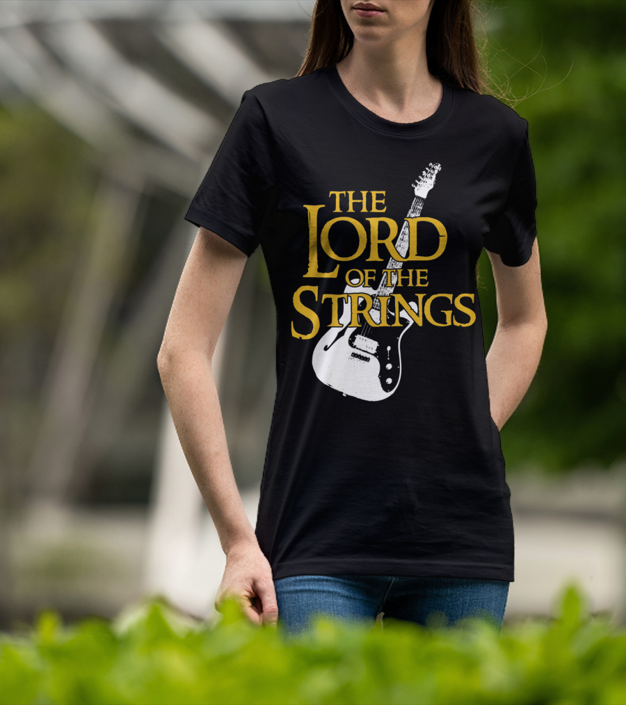 The Lord Of The Strings Electric Guitar T-Shirt