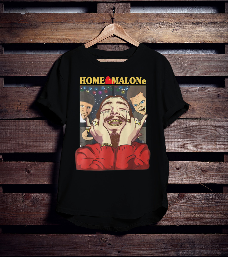 HOME MALONe Vintagehomemalone Christmas Winter T-Shirt