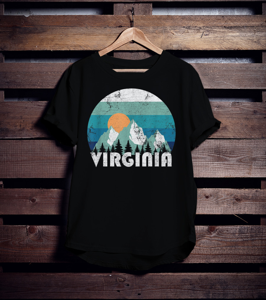 Virginia Mountains Sunset T-Shirt