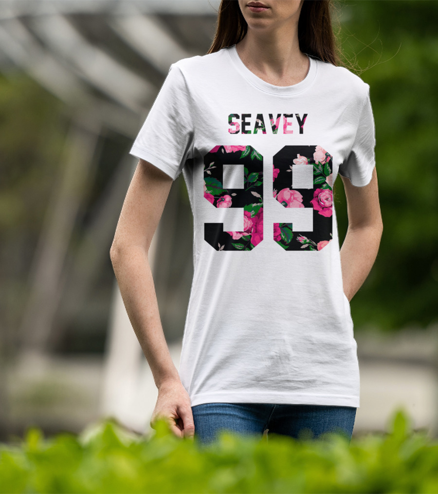 Seavey 99 Floral Design Merchandise Daniel Seavey T-Shirt