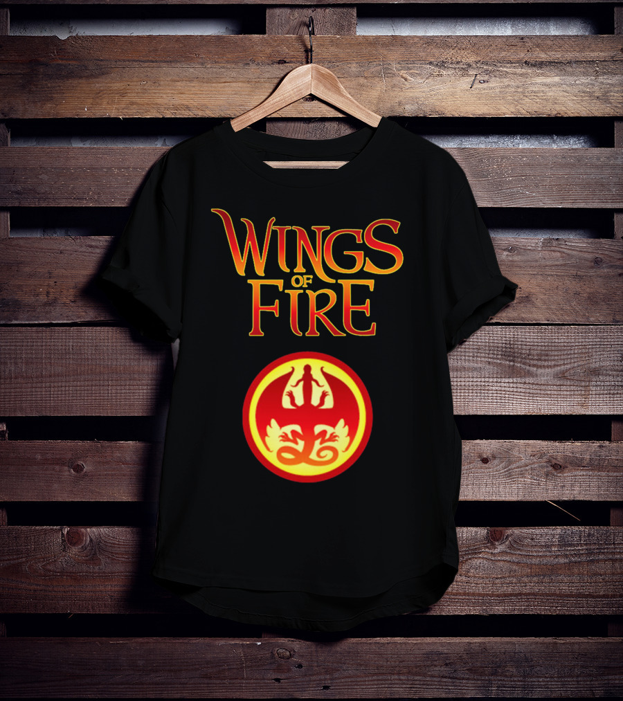 Wings Of Fire Dragon Emblem Fantasy Series T-Shirt