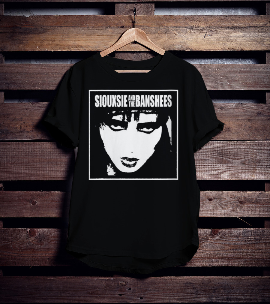 Siouxsie And The Banshees Siouxsie Monochrome Face T-Shirt