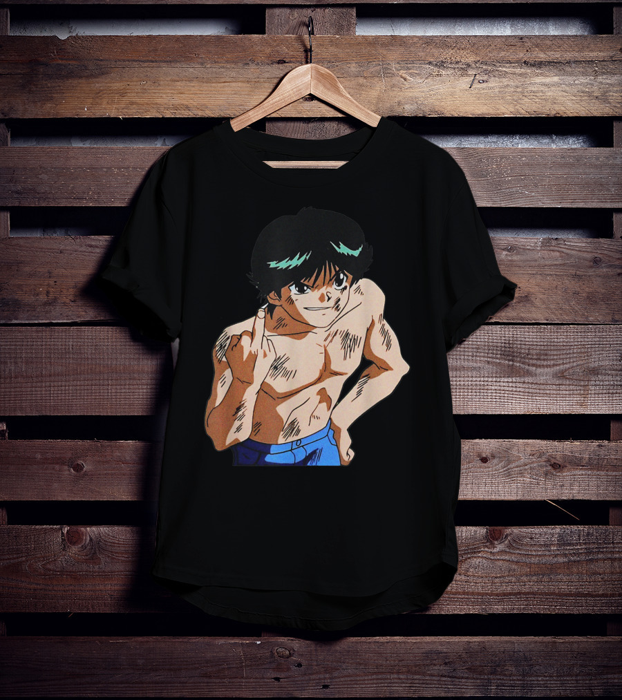 Yusuke Urameshi From Yuyu Hakusho Anime Classics T-Shirt