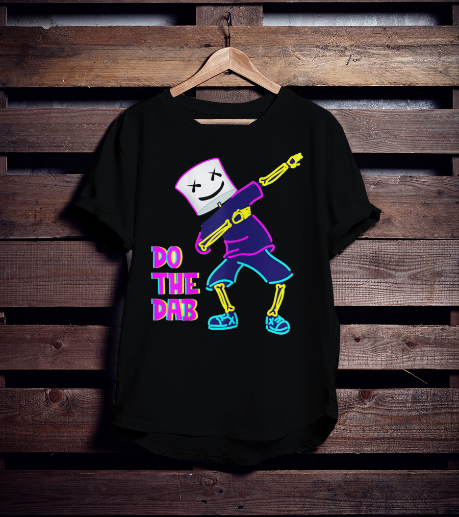 Do The Dab With Goofy Marshmallow Dancing DJ T-Shirt