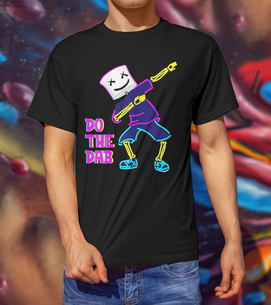 Do The Dab With Goofy Marshmallow Dancing DJ T-Shirt