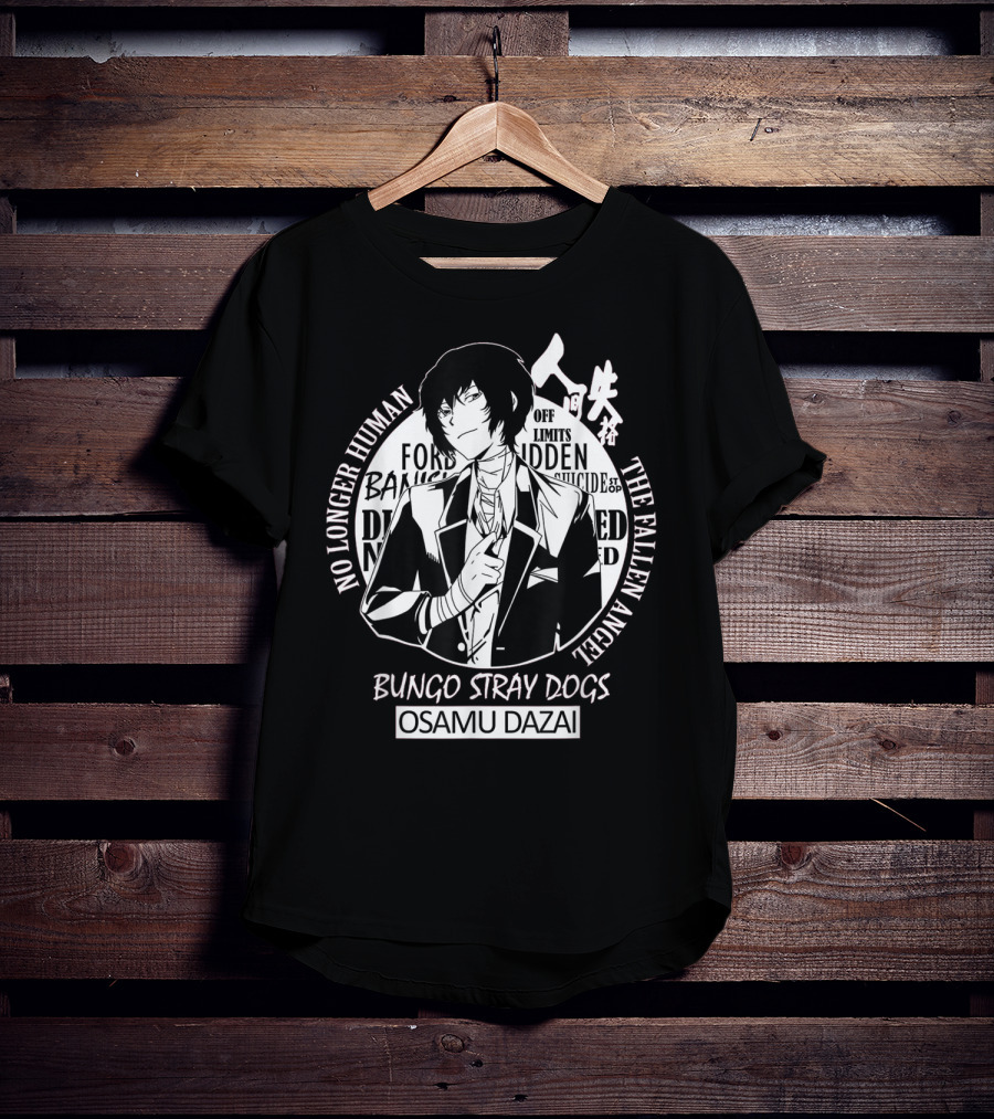 Bungo Stray Dogs Osamu Dazai No Longer Human The Fallen Angel T-Shirt