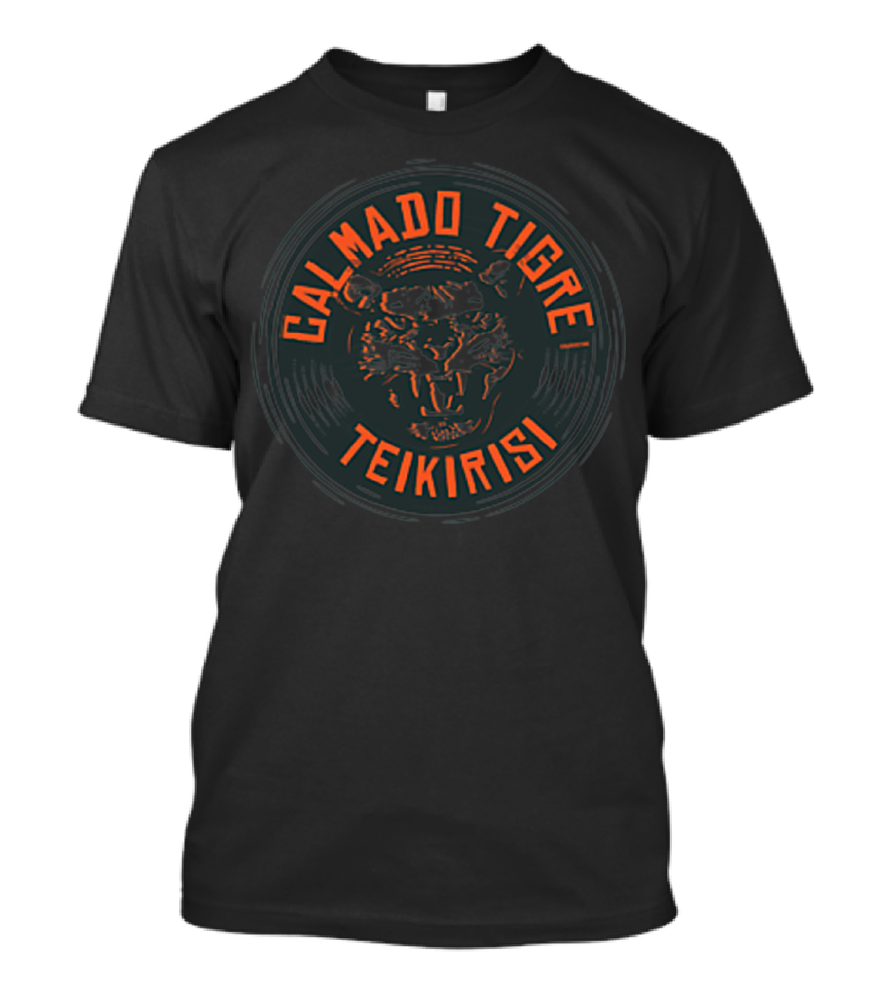 Calmado Tigre Teikirisi Retro Tiger T-Shirt