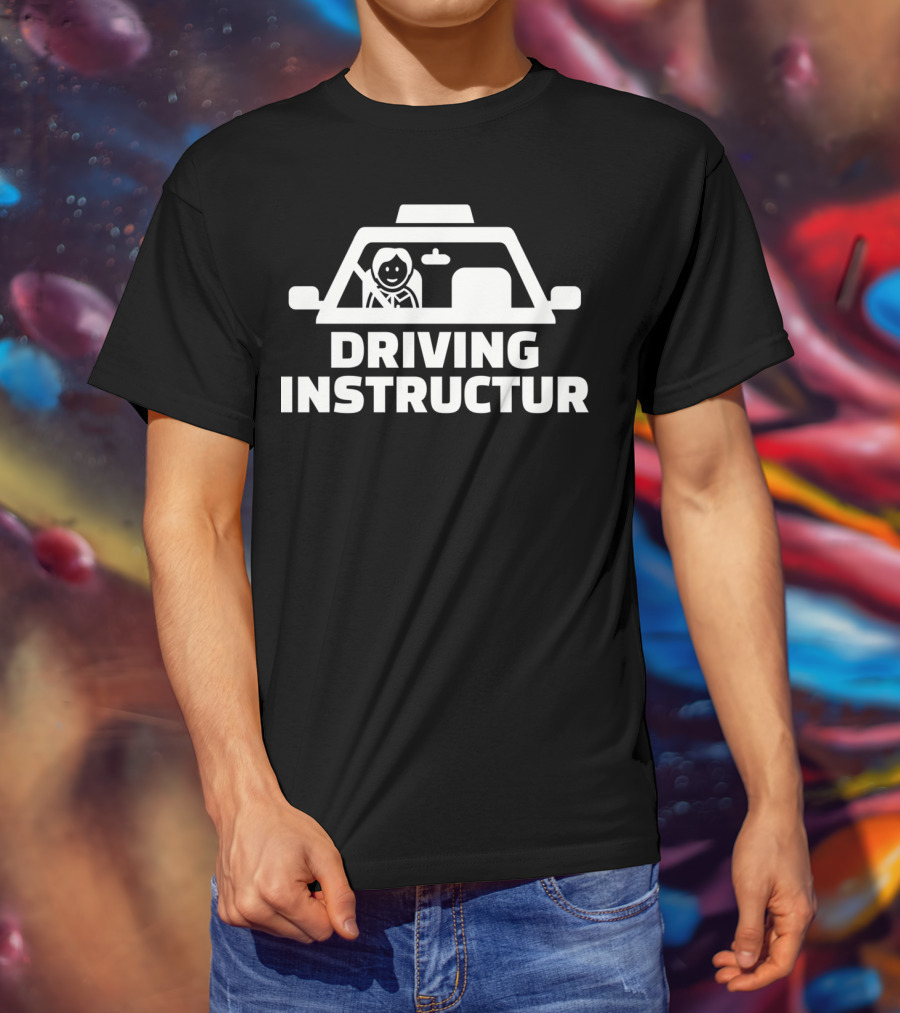 Driving Instructor Car Driver T-Shirt