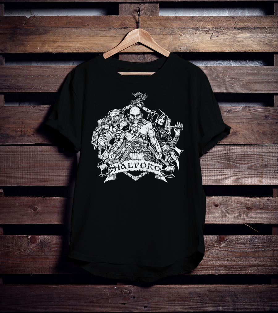 Halforc Fantasy RPG Characters T-Shirt