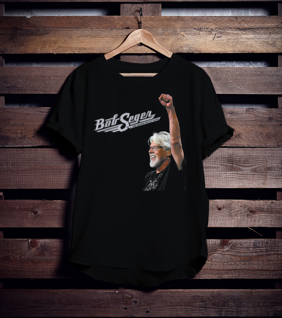 Bob Seger And The Silver Bullet Band Raised Arm T-Shirt