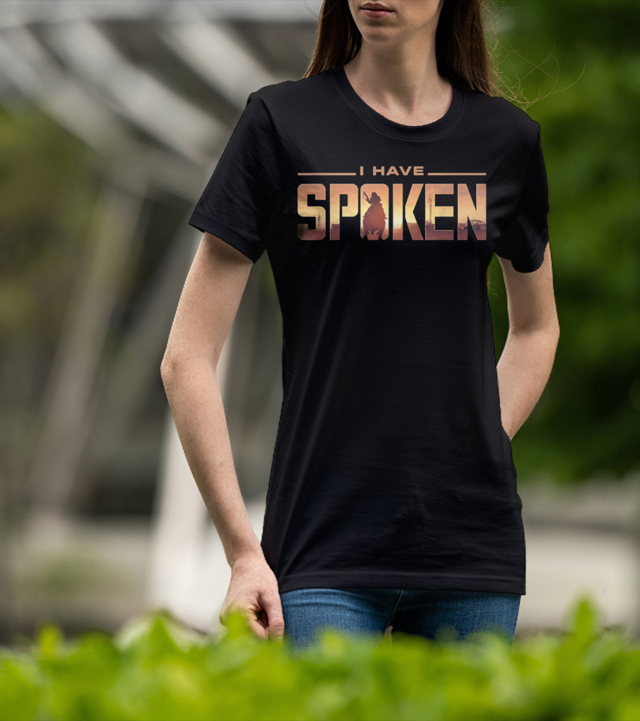 I Have Spoken Mandalorian Desert T-Shirt