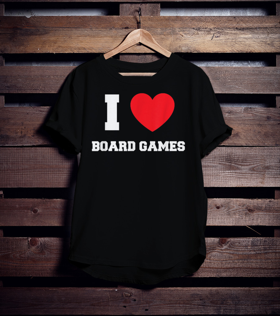 I Heart Board Games T-Shirt