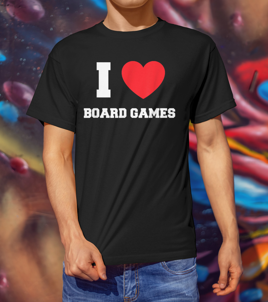 I Heart Board Games T-Shirt
