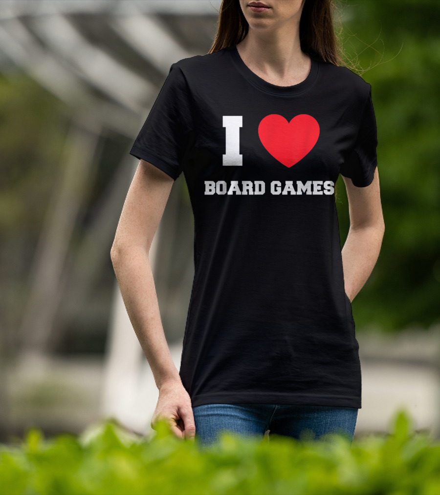 I Heart Board Games T-Shirt