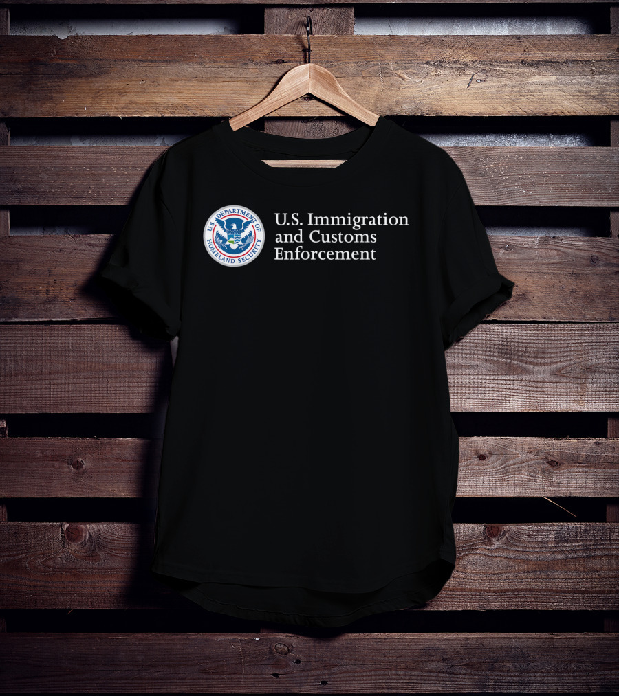 U.S. Immigration And Customs Enforcement ICE Homeland Security Seal T-Shirt