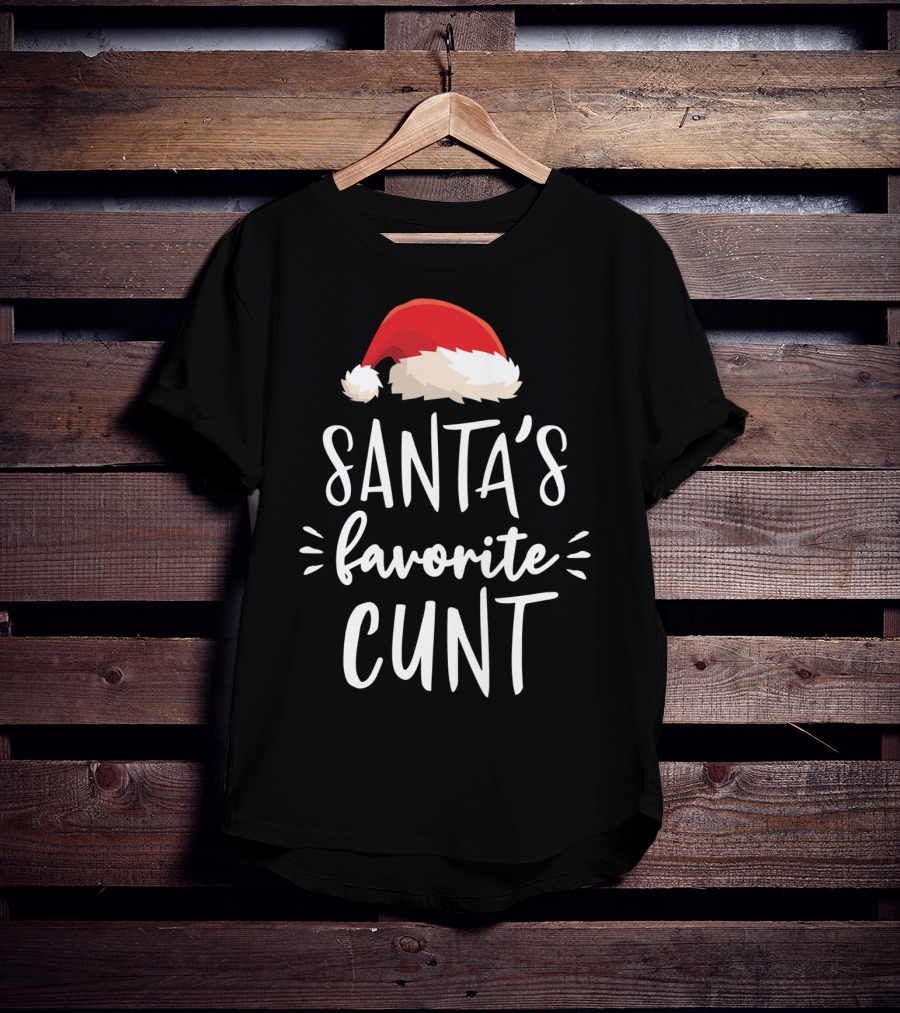 Santa's Favorite Cunt T-Shirt