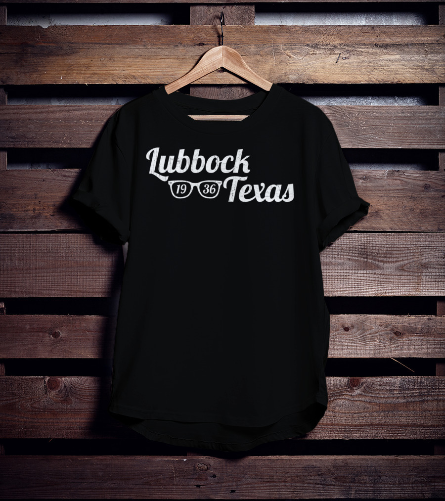 Lubbock Texas 1936 Sunglasses T-Shirt