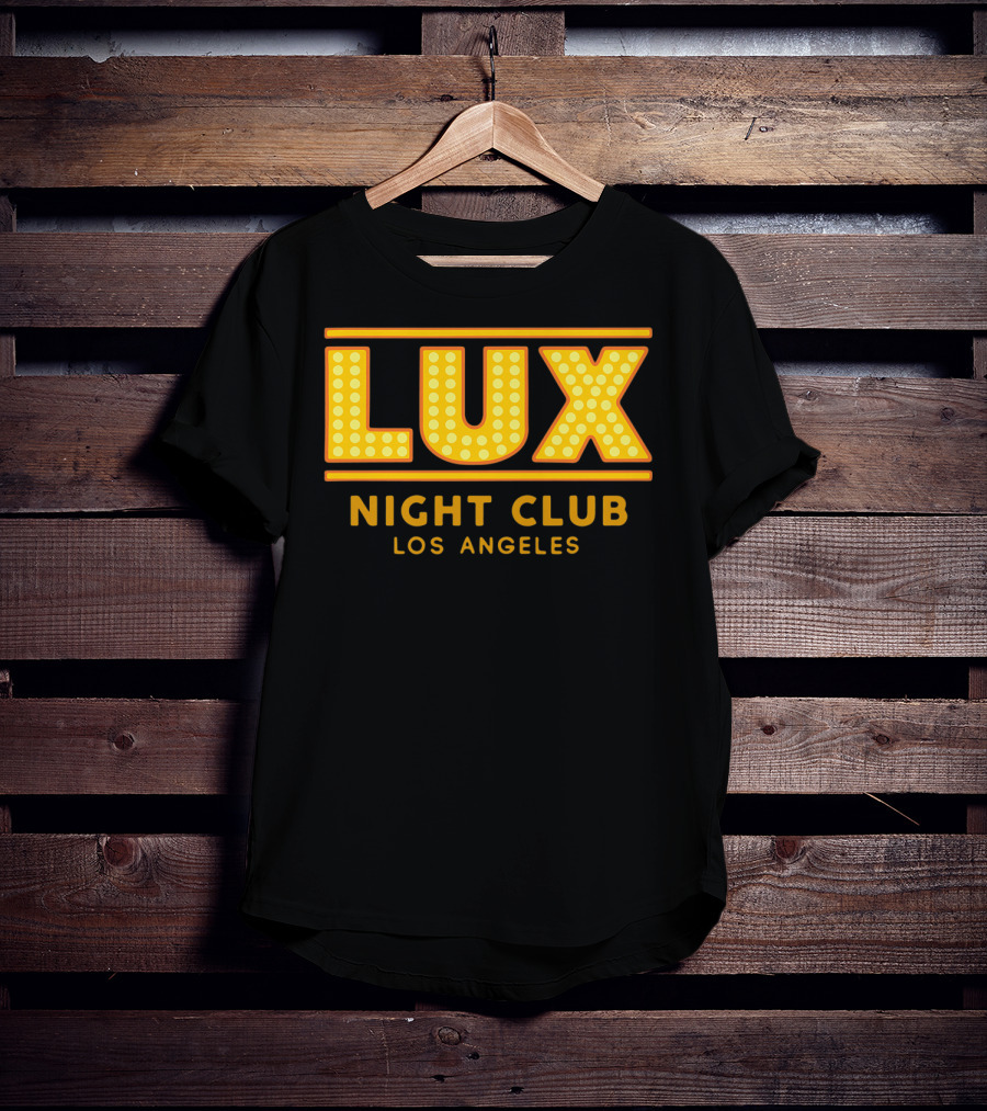 Lux Night Club Los Angeles Morningstar Funny Geek T-Shirt