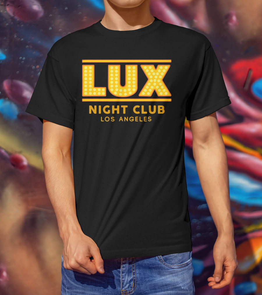 Lux Night Club Los Angeles Morningstar Funny Geek T-Shirt