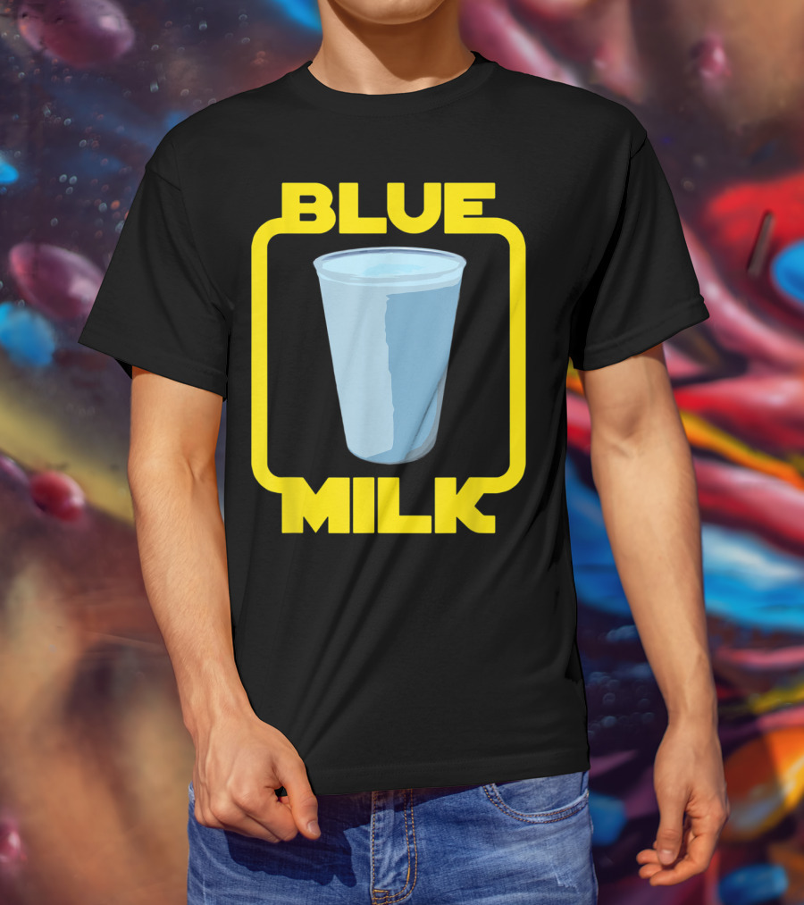 Blue Milk Star Wars Iconic Drink T-Shirt