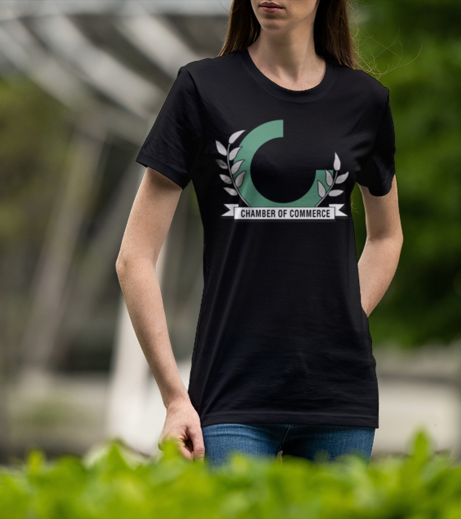 Covington Chamber Of Commerce Laurel Emblem T-Shirt