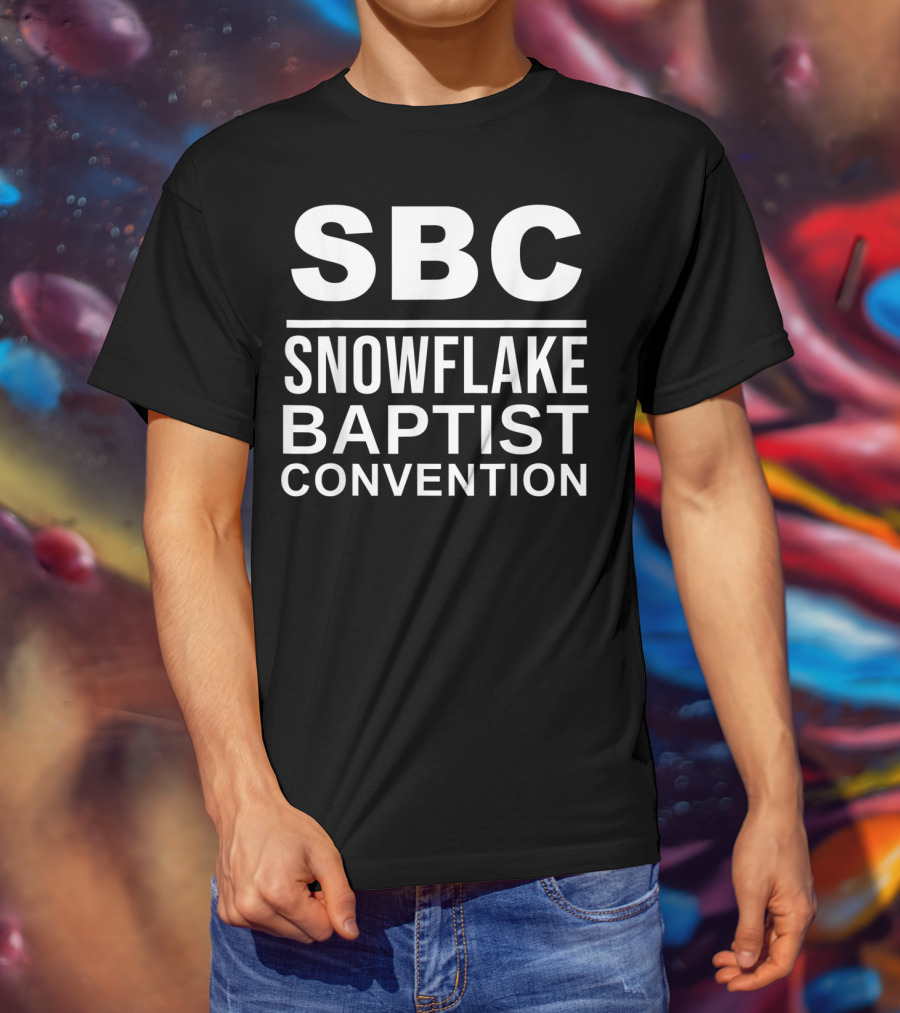 SBC Snowflake Baptist Convention Funny T-Shirt