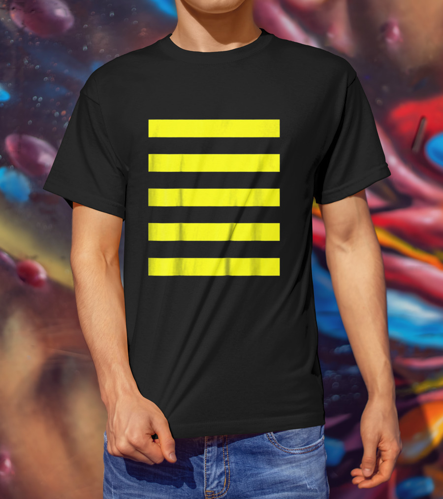 Bee Costume Cute Honeybee Halloween Costume Striped T-Shirt