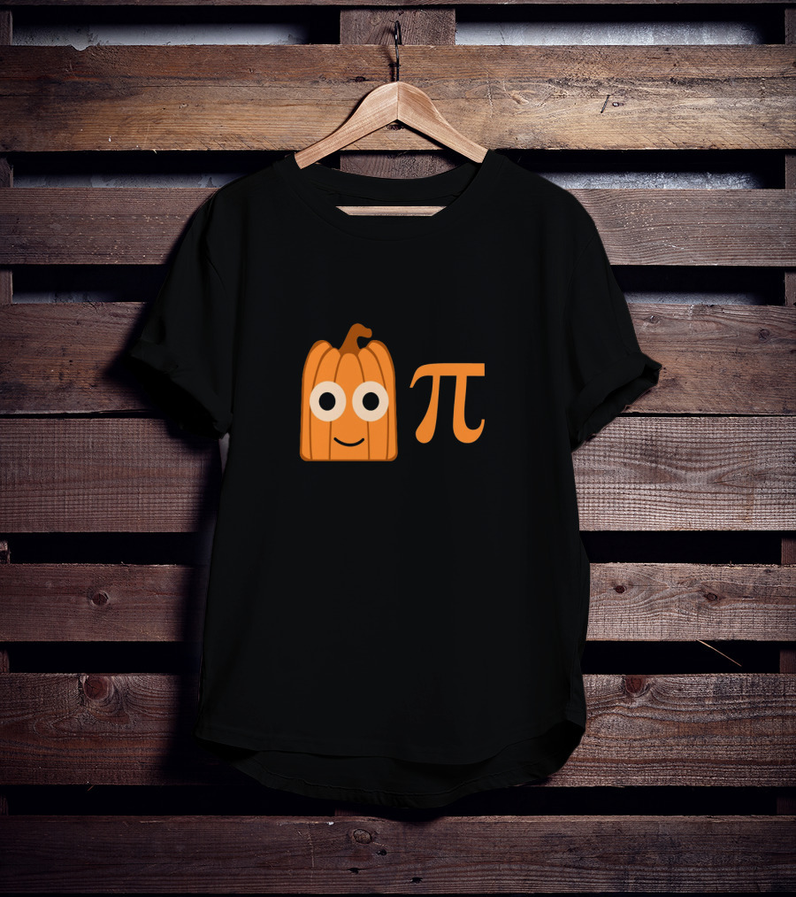 Cute Funny Pumpkin Pi Fall Halloween T-Shirt