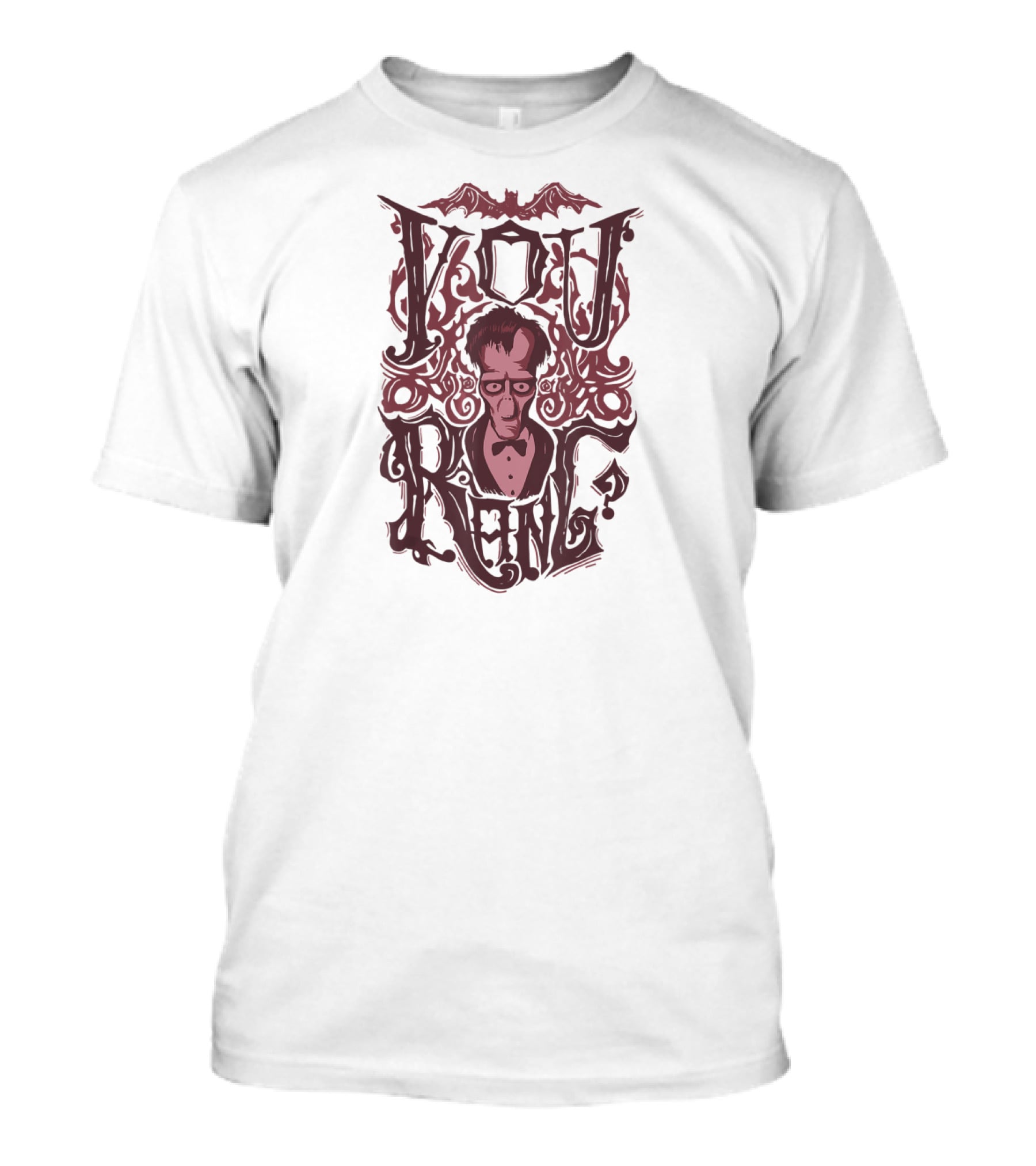 Addams Family Lurch You Rang Gothic Red T-Shirt