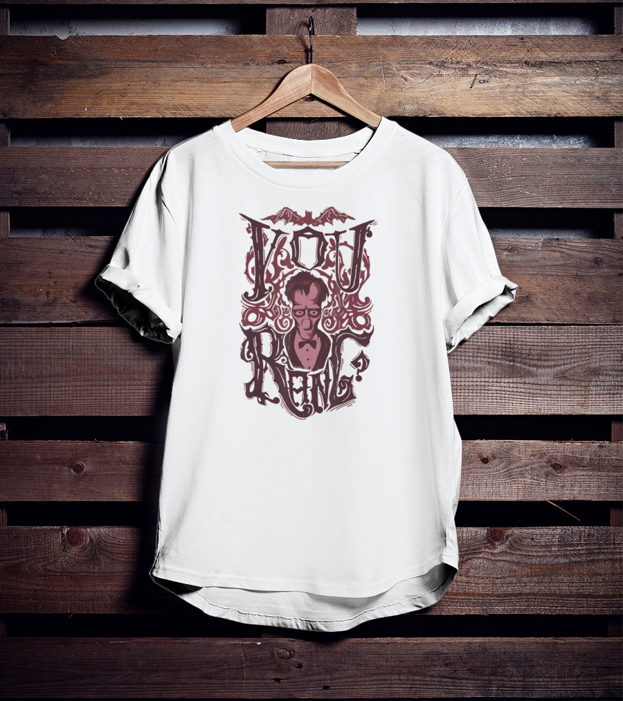 Addams Family Lurch You Rang Gothic Red T-Shirt