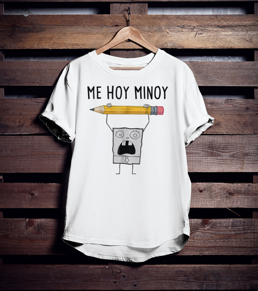 SpongeBob SquarePants DoodleBob Me Hoy Minoy Pencil Drawing T-Shirt