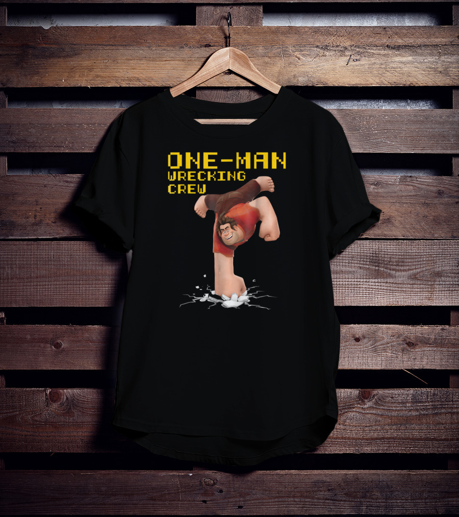 Disney Wreck It Ralph 2 One-Man Wrecking Crew T-Shirt