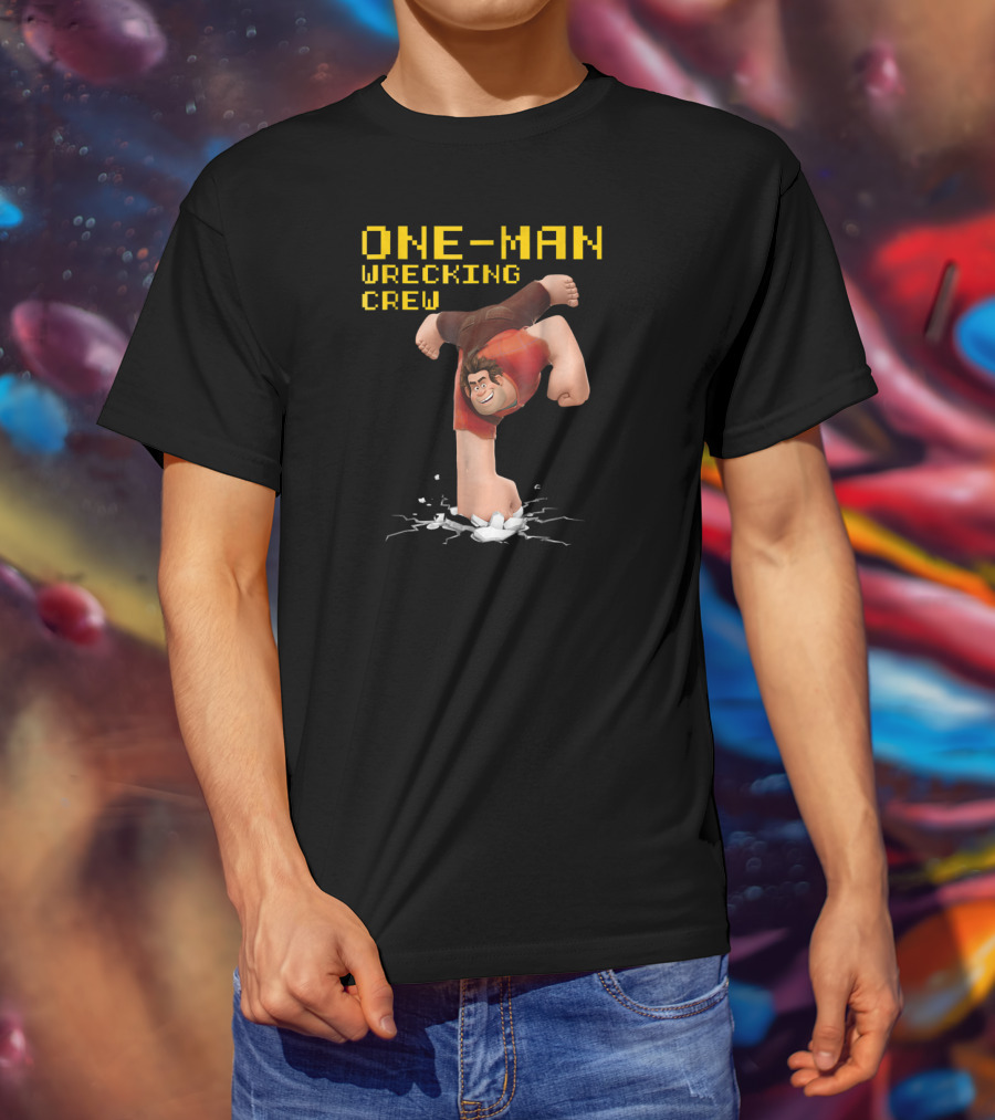 Disney Wreck It Ralph 2 One-Man Wrecking Crew T-Shirt