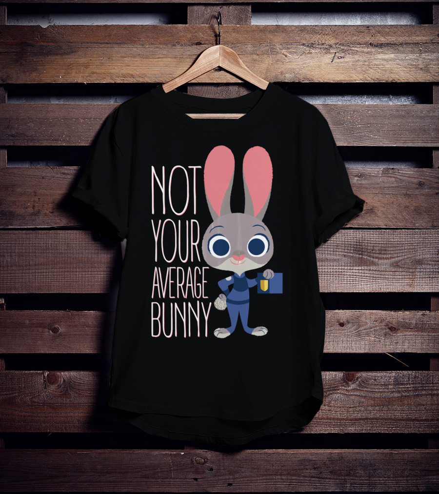 Disney Zootopia Not Your Average Bunny Judy Hopps T-Shirt